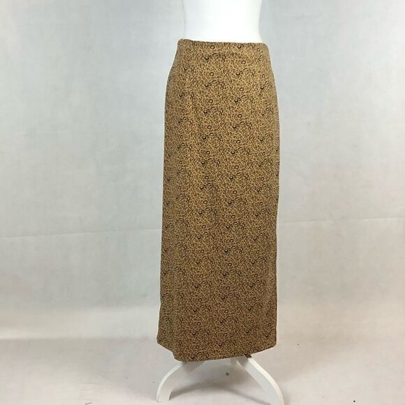 Sz 12 Studio C Cheetah Print Penciled Skirt - Picture 2 of 6